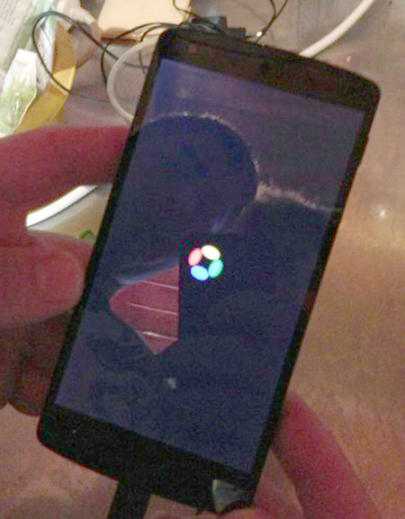 LG Nexus 5, Το Nexus 5 με Android KitKat εμφανίζεται σε μπαρ