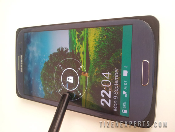 Tizen 3.0 Galaxy S III, Tizen 3.0 τρέχει σε reference model Samsung Galaxy S3