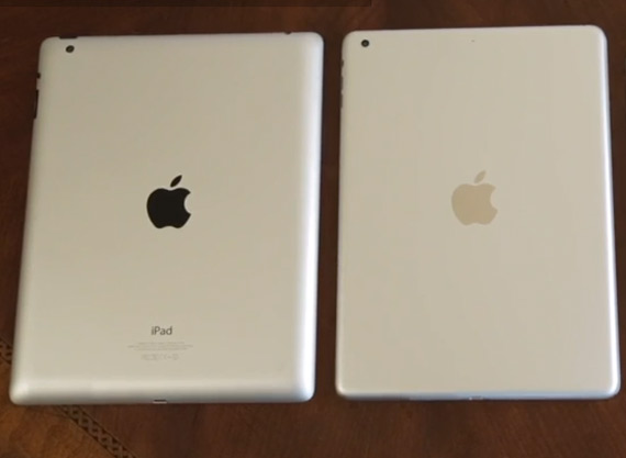 iPad 5, iPad 5 σε βίντεο και σύγκριση με τα iPad 4 και iPad mini