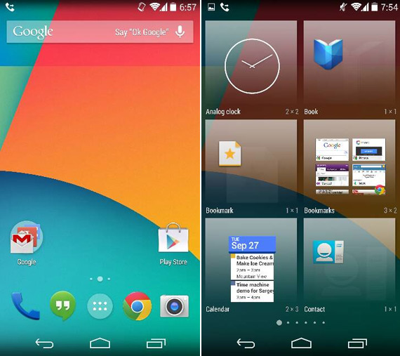 Αναβάθμιση Android 4.4 KitKat Nexus, Αναβάθμιση Android 4.4 KitKat για Nexus 4, Nexus 7 και Nexus 10