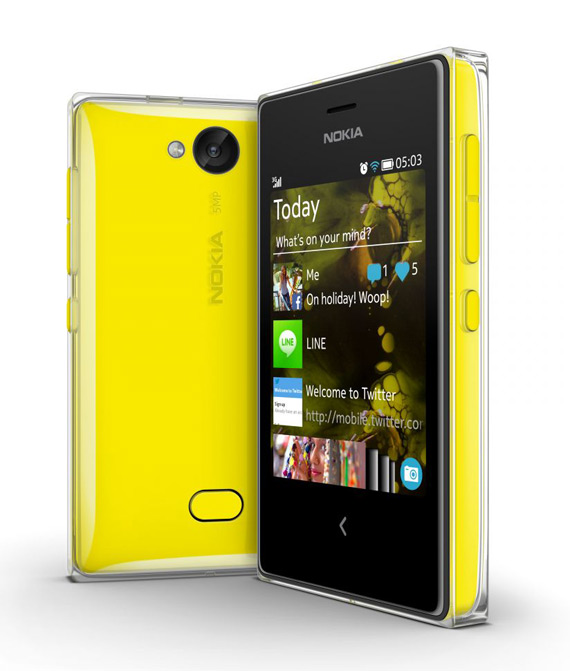 Nokia Asha 503 revealed, Nokia Asha 503, Με οθόνη 3 ιντσών και κάμερα 5 Megapixel