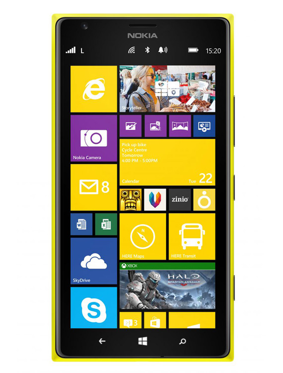 Nokia Lumia 1520 revealed, Nokia Lumia 1520, Με οθόνη 6 ιντσών Full HD