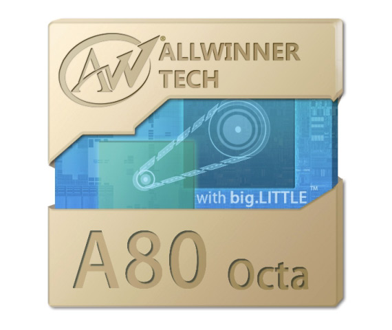 Allwiner A80 octa-core soc, Allwinner A80 Octa, Οκταπύρηνος για προσιτά smartphones και tablets