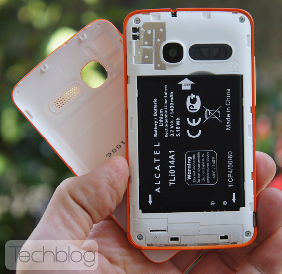 Alcatel One Touch Fire hands-on photos, Alcatel One Touch Fire φωτογραφίες hands-on + unboxing video