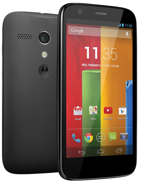 Motorola Moto G, Motorola Moto G, Διαθέσιμο στην Αγγλία