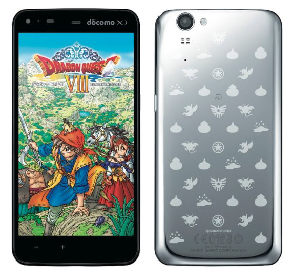 Dragon Quest smartphone, Sharp SH-01F Dragon Quest edition smartphone [Japan]