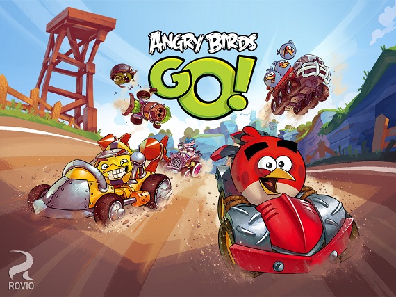 Angry Birds Go! 3D, Angry Birds Go! 3D, δωρεάν και διαθέσιμο για Android, iOS και Windows Phone 8 συσκευές