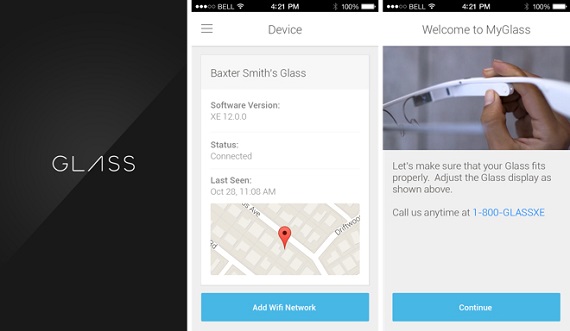 Google MyGlass app, MyGlass, Διαθέσιμη η εφαρμογή των Google Glass για συσκευές iOS