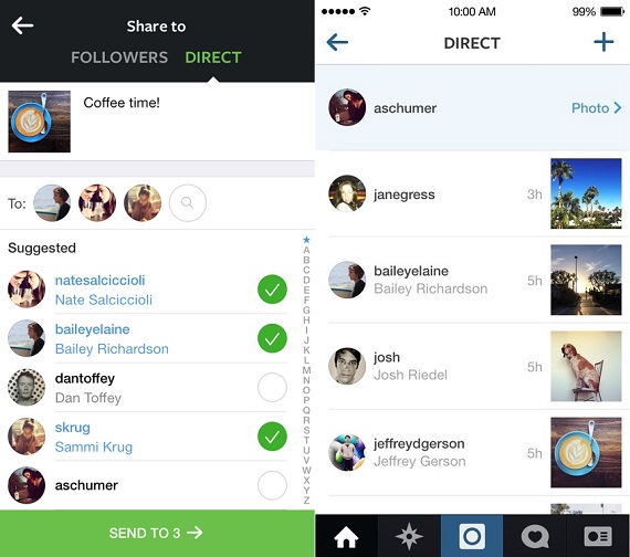 Instagram Direct, Instagram Direct, Νέο σύστημα private sharing