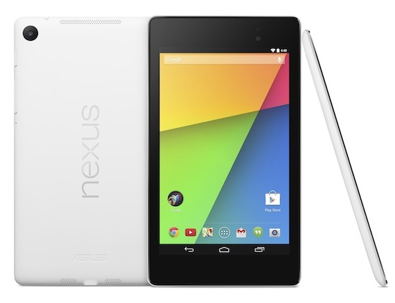 Nexus 7 32GB White, Nexus 7 32GB White, Ανακοινώθηκε και σε λευκό, WiFi-only