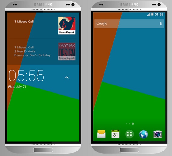 Samsung Galaxy S5, Samsung Galaxy S5, Νέο concept με το &#8220;μέταλλο&#8221; του HTC One