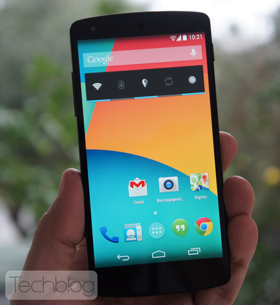 Nexus 5 hands-on video, Nexus 5 ελληνικό βίντεο παρουσίαση