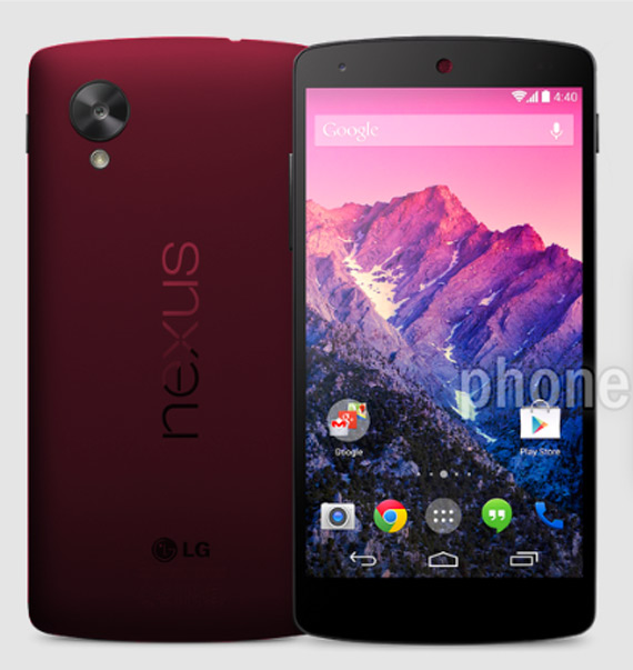 Nexus 5 colors, Nexus 5, Σύντομα διαθέσιμο σε 6 νέα χρώματα;