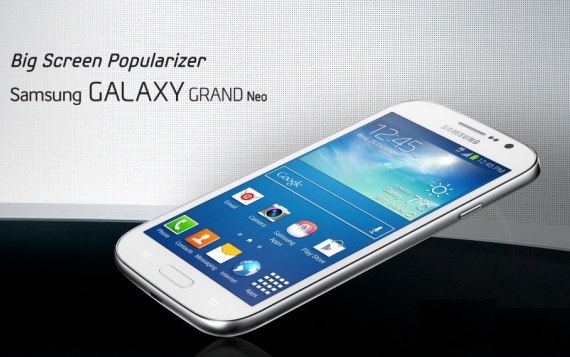 Samsung Galaxy Grand Neo, Samsung Galaxy Grand Neo, Με 5 ιντσών TFT οθόνη και 5MP camera