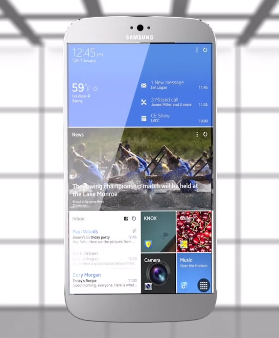Galaxy S5 and Xperia Z2 concept, Samsung Galaxy S5 και Sony Xperia Z2 concept video