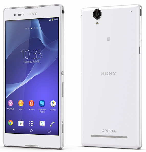 Sony Xperia T2 Ultra, Sony Xperia T2 Ultra, Επίσημα με οθόνη 6 ιντσών 720p