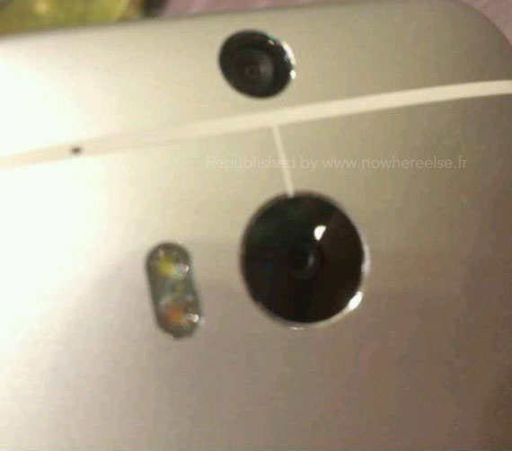 HTC One 2 M8, HTC One 2 (M8), Επιβεβαιώνεται η πίσω διπλή κάμερα