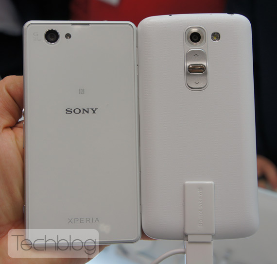 , LG G2 mini εναντίον Sony Xperia Z1 Compact hands-on [MWC 2014]