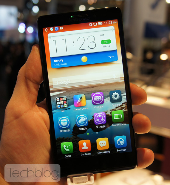 , Lenovo Vibe Z hands-on video [MWC 2014]
