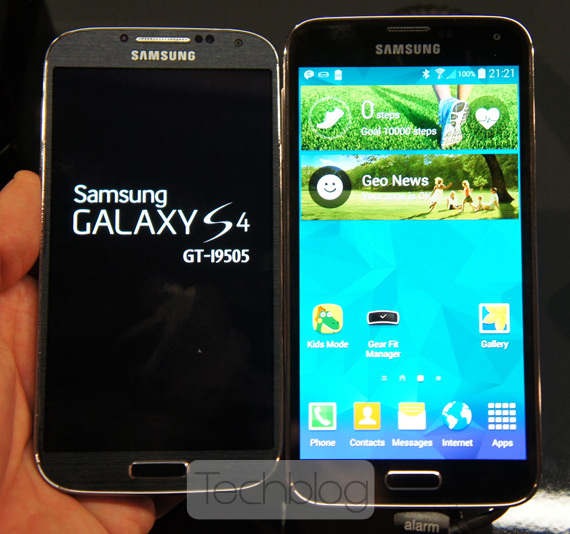 , Samsung Galaxy S5 εναντίον όλων! hands-on video [MWC 2014]