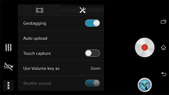 , Sony Xperia Sirius, Screenshots επιβεβαιώνουν ότι θα έχει κάμερα με βίντεο 4K