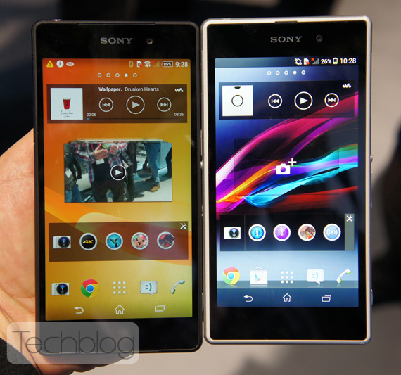 , Sony Xperia Z2 hands-on video [MWC 2014]