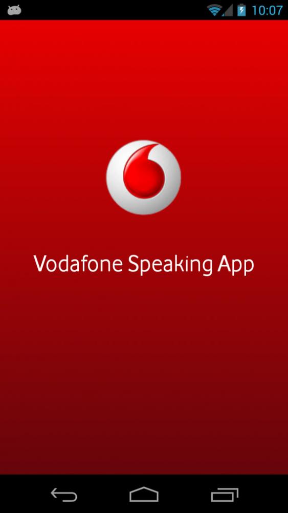 Vodafone Speaking App, Vodafone Speaking App, Εφαρμογή text-to-speech για άτομα με προβλήματα όρασης