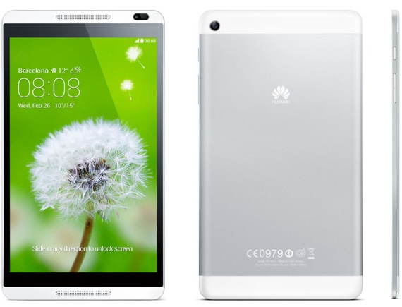 Huawei MediaPad M1, Huawei MediaPad M1, 8ίντσο tablet με δυνατότητα κλήσεων