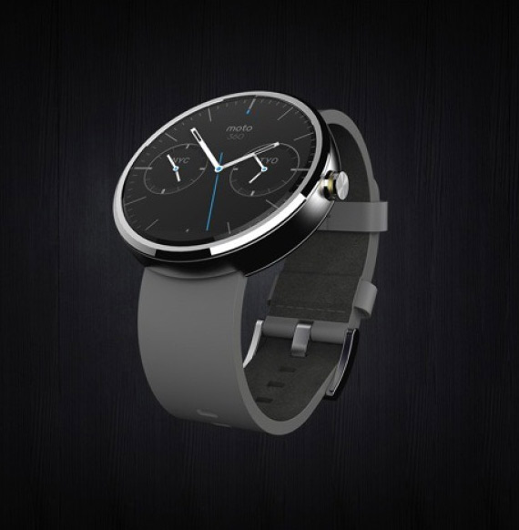 Motorola Moto 360 smartwatch, Motorola Moto 360 smartwatch με Android Wear