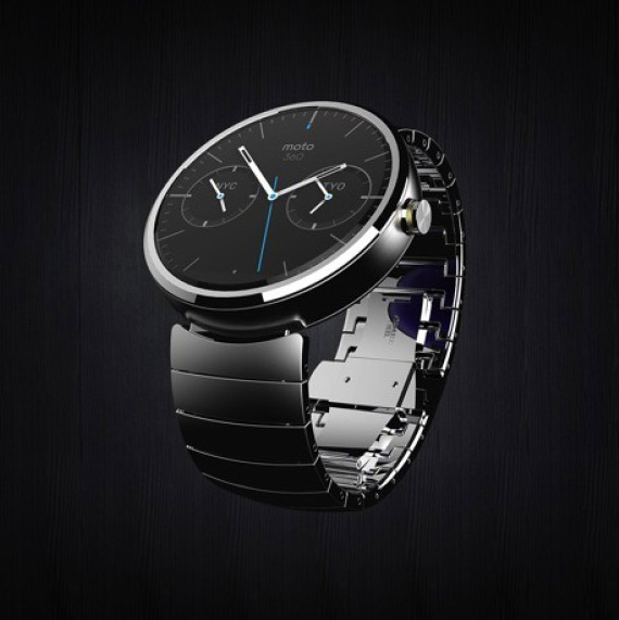 Motorola Moto 360 smartwatch, Motorola Moto 360 smartwatch με Android Wear