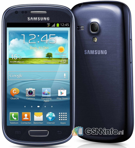 Samsung Galaxy S III mini Value Edition, Samsung Galaxy S III mini Value Edition για την Ολλανδία