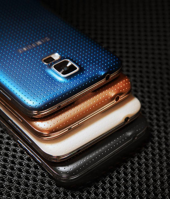 Samsung Galaxy S5 χρώματα, Samsung Galaxy S5, Δείτε ακριβώς που φαίνεται στα 4 χρώμάτα του