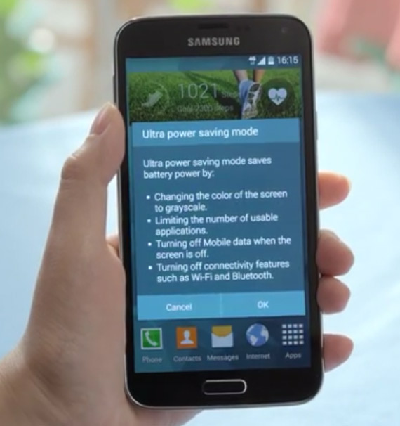 ultra power saving mode S5, Samsung Galaxy S5, Μάθε τι κάνει η λειτουργία ultra power saving mode [video]