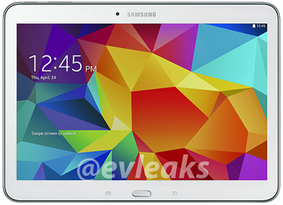 , Samsung Galaxy Tab 4 10.1, Φωτογραφίες από τον @evleaks