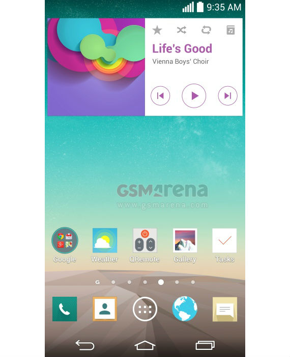, LG G3, screenshots επιβεβαιώνουν QHD οθόνη και Optimus UI
