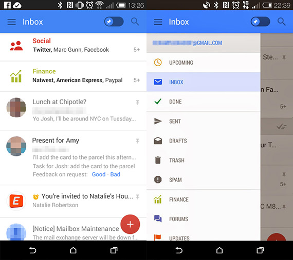 , Gmail, Ετοιμάζεται redesign της εφαρμογής με νέες λειτουργίες;