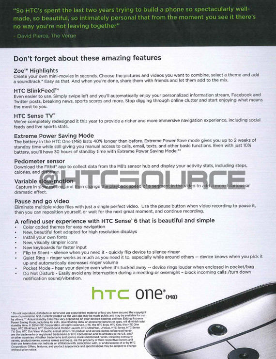 , 5 λόγοι που το HTC One M8 είναι καλύτερο από το Galaxy S5 σύμφωνα με την HTC