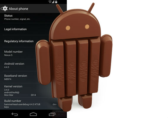 , Nexus 5, ξεκινά η αναβάθμιση Android 4.4.3 KitKat