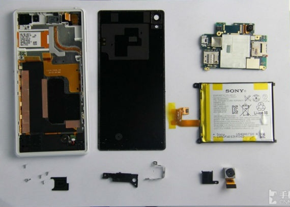 , Δείτε τα σωθικά του Sony Xperia Z2