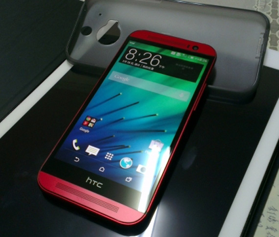 HTC One M8 σε κόκκινο χρώμα, HTC One M8 σε κόκκινο χρώμα
