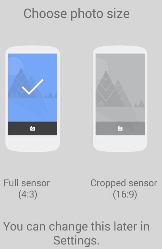 , Google Camera update, φέρνει 16:9 mode και self timer