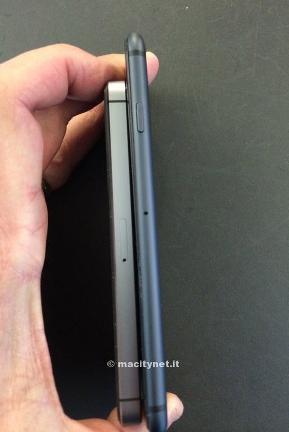 , iPhone 6, Σύγκριση με Samsung Galaxy S5 και iPhone 5s σε leaked φωτογραφίες