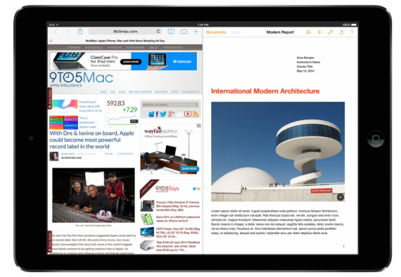 , iOS 8, φέρνει split-screen multitasking στο iPad;