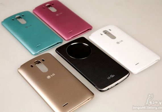 , LG G3, φωτογραφίες από Quick Circle case και wireless charger