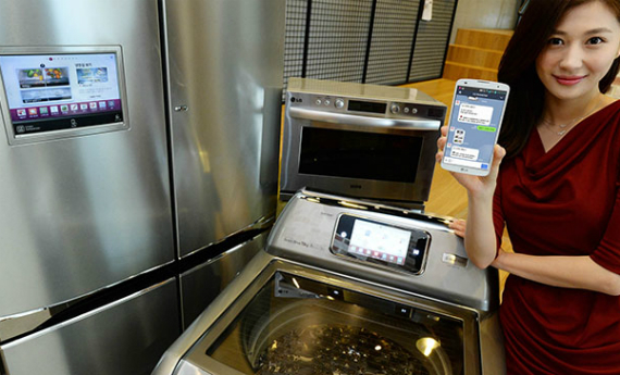 , LG, οικιακές συσκευές που επικοινωνούν μαζί σας μέσω SMS [video]