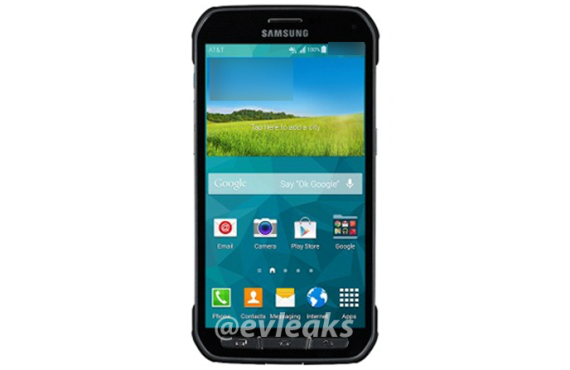, Samsung Galaxy S5 Active, εμφανίζεται σε press render