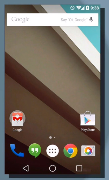 Android L Material Design, Android L, Η νέα έκδοση του Android με Material Design