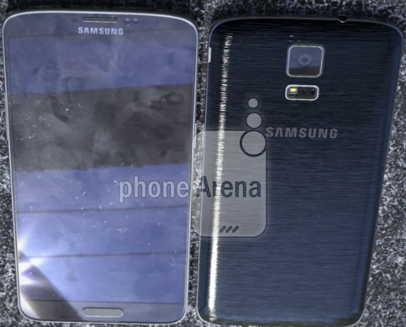 , Samsung Galaxy F, δίπλα στο Galaxy S5 με bezels τύπου LG G3