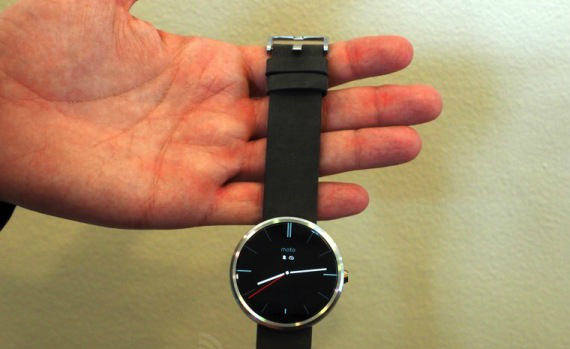, Motorola Moto 360 smartwatch, εμφανίστηκε στο Google I/O [+video]