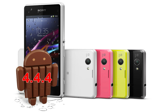 , Sony Xperia Z1 Compact, παίρνει Android 4.4.4 ακολουθούν Z1 και Z Ultra